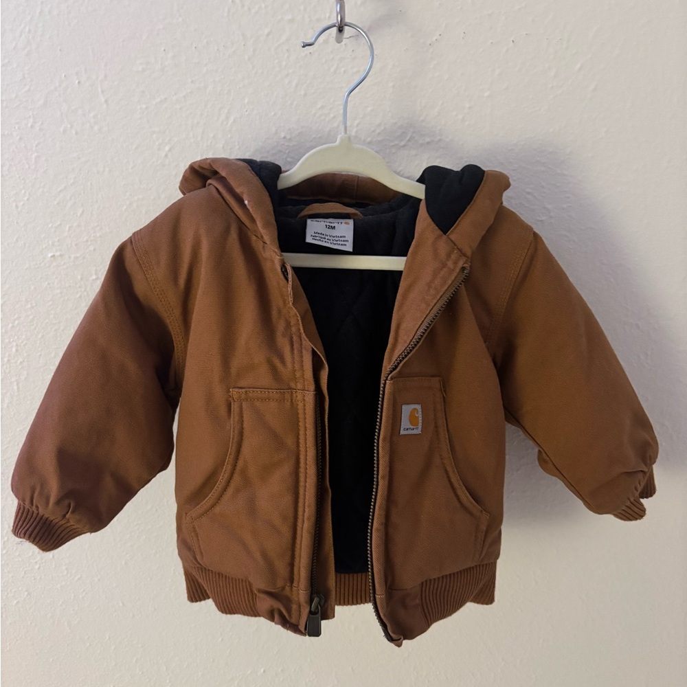 Carhartt Tan Quilted Jacket